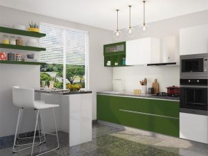 Modular Kitchen work by Jakhmola Enterprises.